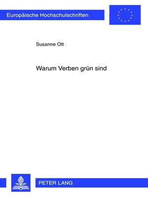 cover image of Warum Verben gruen sind